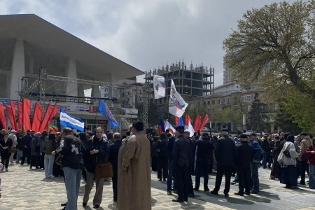 
Солидарность в действии: профсоюз образования на Первомае
